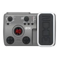 Zoom G1X Manual De Instrucciones