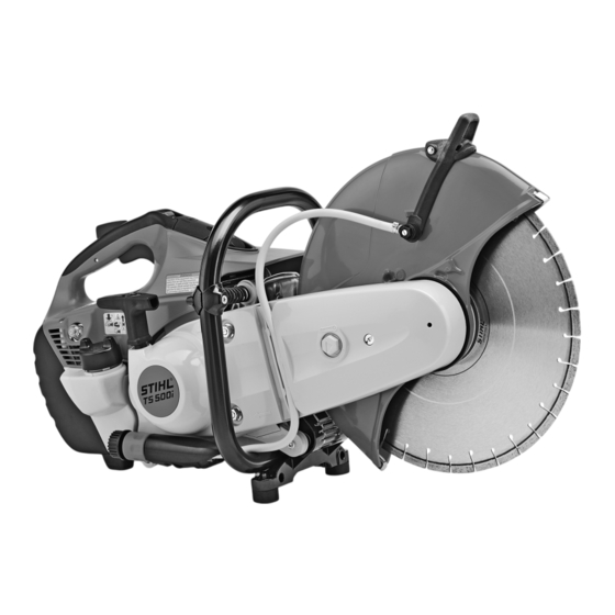 Stihl TS 500i Manual De Instrucciones