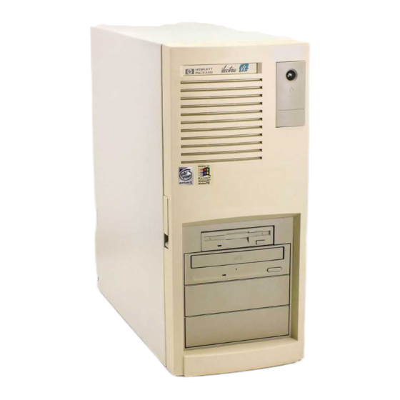 HP Vectra VL 8 Serie Guia Del Usuario