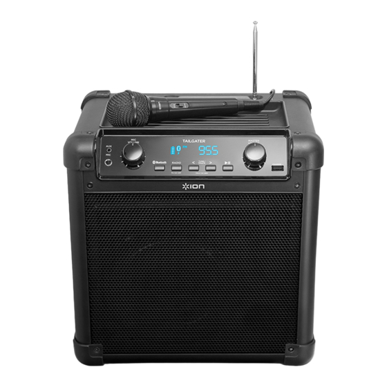 ION Tailgater iPA77 Guia De Inicio Rapido