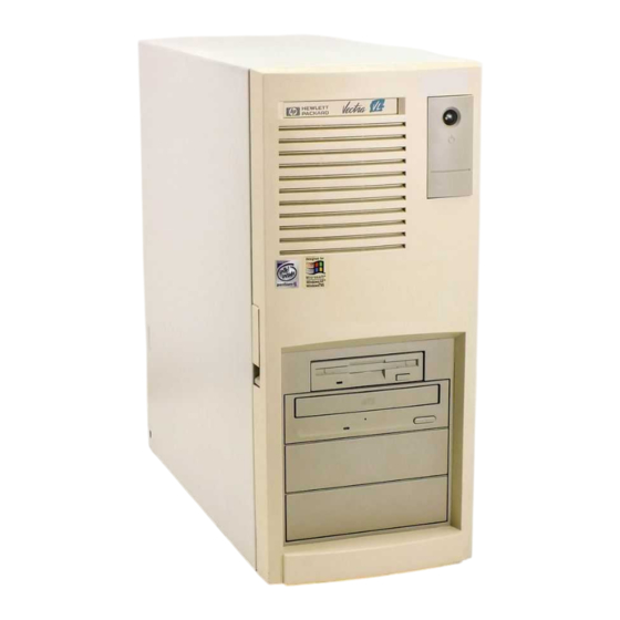 HP Vectra VL 8 Serie Guía De Actualización Y Mantenimiento