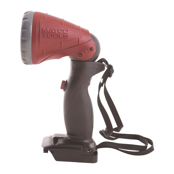 Matco Tools MCL1828LED Instrucciones De Operación