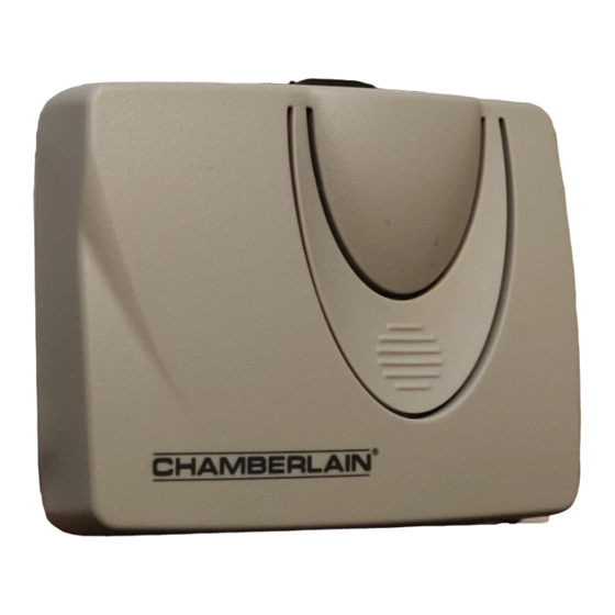 Chamberlain CLLAD Security+ Instrucciones Del Propietario