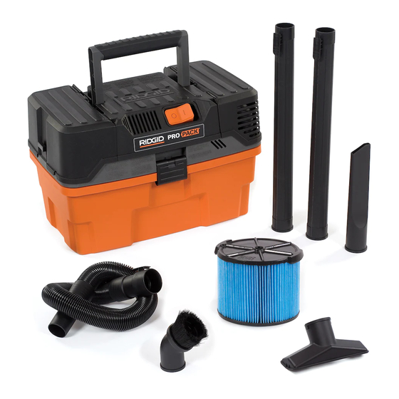RIDGID WD45500 Manual Del Usuario