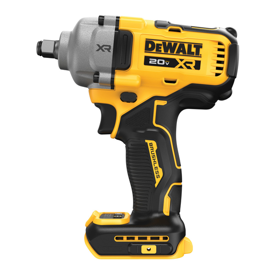 DeWalt DCF891 Manual De Instrucciones