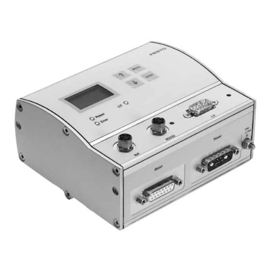 Festo SFC-DC-VC Serie Manual Del Usuario