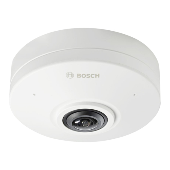 Bosch FLEXIDOME panoramic 5100i Manual De Instalación