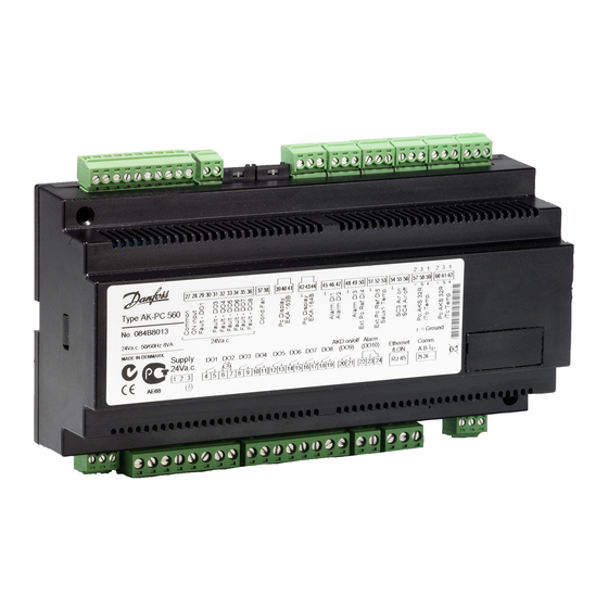 Danfoss AK-PC 560 Guia Del Usuario