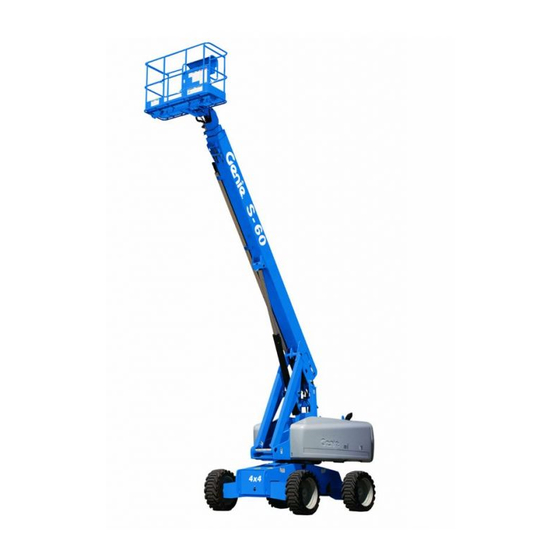 Terex Genie S-60 Manual Del Operario