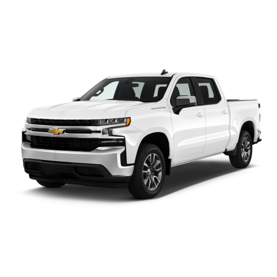 Chevrolet Silverado 2020 Manual Del Propietário