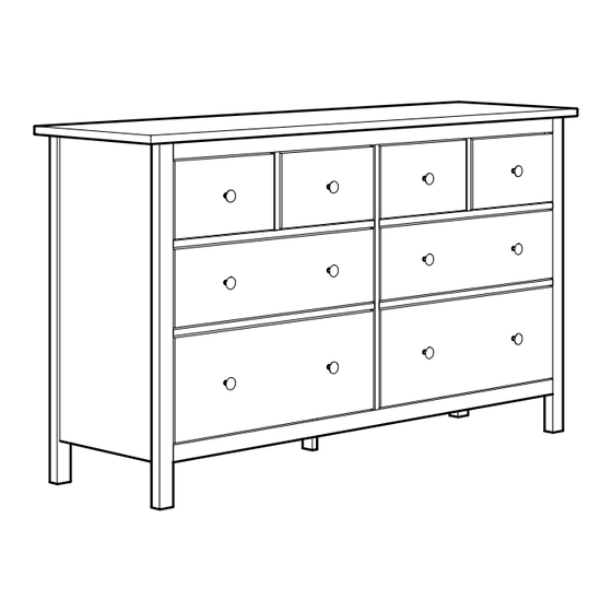IKEA HEMNES 102.392.80 Instrucciones De Montaje