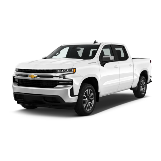 Chevrolet Silverado 2020 Manual Del Usuario