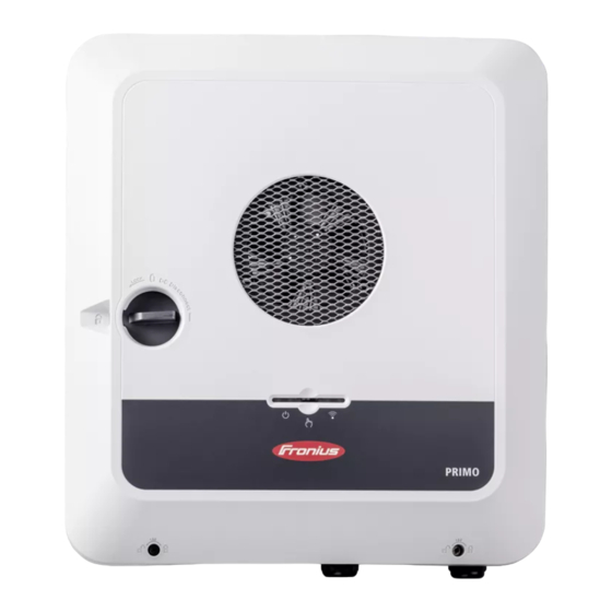 Fronius GEN24 Instrucciones De Configuración
