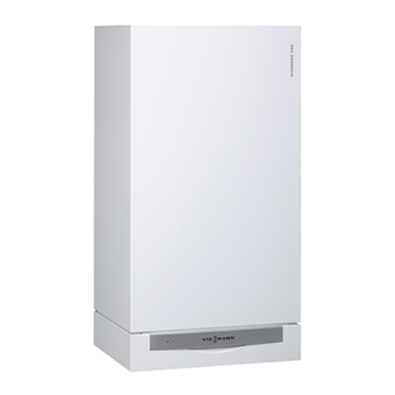 Viessmann VITODENS 200-W WB2B Instrucciones Para Mantenedor