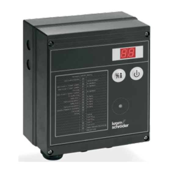 Krom Schroder Honeywell BCU 370 Manual De Usuario