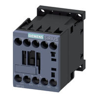 Siemens SIRIUS 3RT2 1 Serie Instructivo