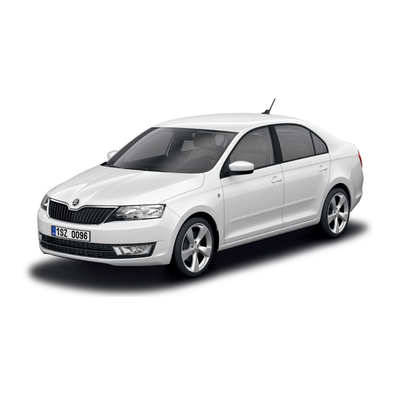 Skoda Rapid 2013 Manual De Instrucciones