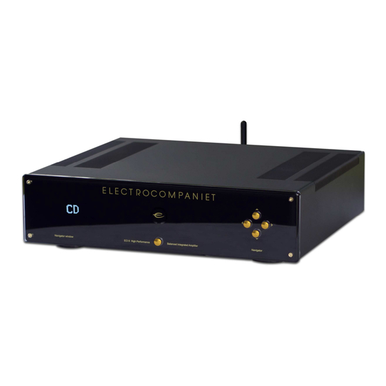 ELECTROCOMPANIET ECI 6DS Manual De Instrucciones