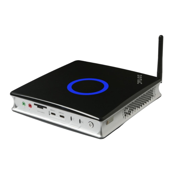 Zotac ZBOX MI526 Guia De Inicio Rapido