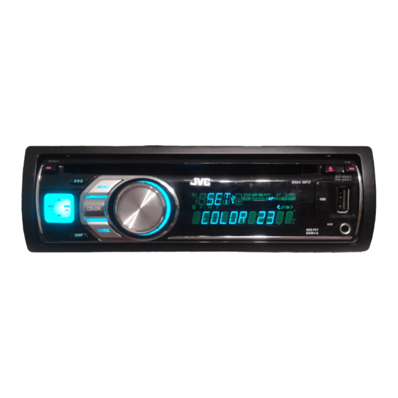 JVC KD-R601 Manual De Installation/Conexion