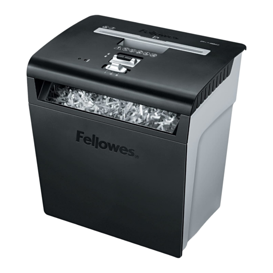 Fellowes POWERSHRED P-48C Guia Del Usuario
