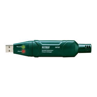 Extech Instruments RHT50 Manual Del Usuario