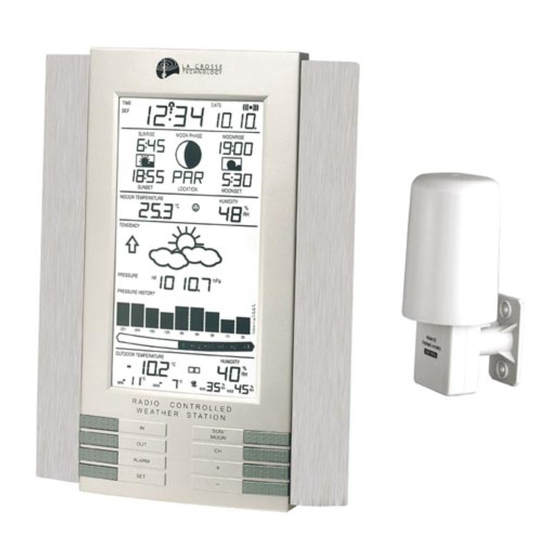 La Crosse Technology WS-8025U Manual De Instrucciones