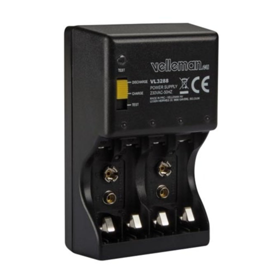 Velleman VL3288 Guia De Inicio Rapido