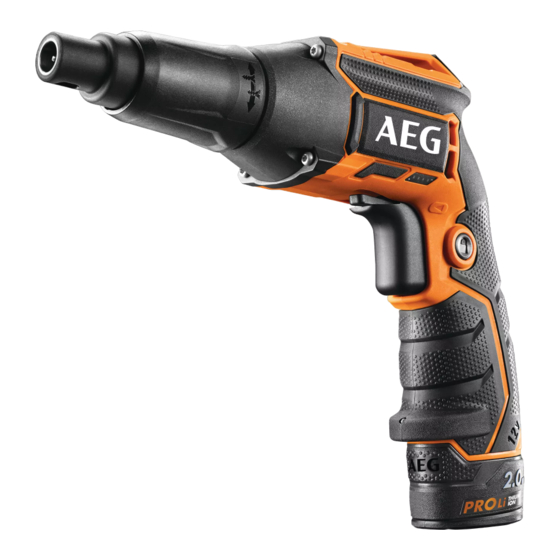 AEG BTS12C Traducción Del Manual Original