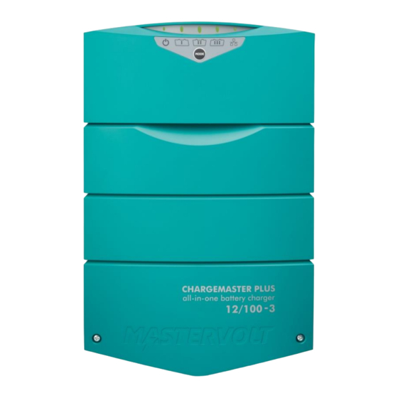 Mastervolt CHARGEMASTER PLUS 12/75-3 Manual Del Usuario
