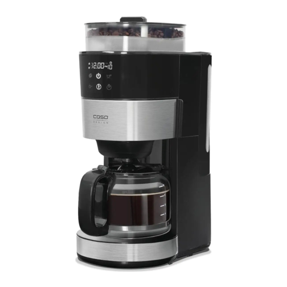 CASO DESIGN Grande Aroma 100 Manual De Instrucciones