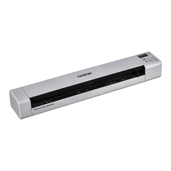 Brother DS-820W Guia Del Usuario