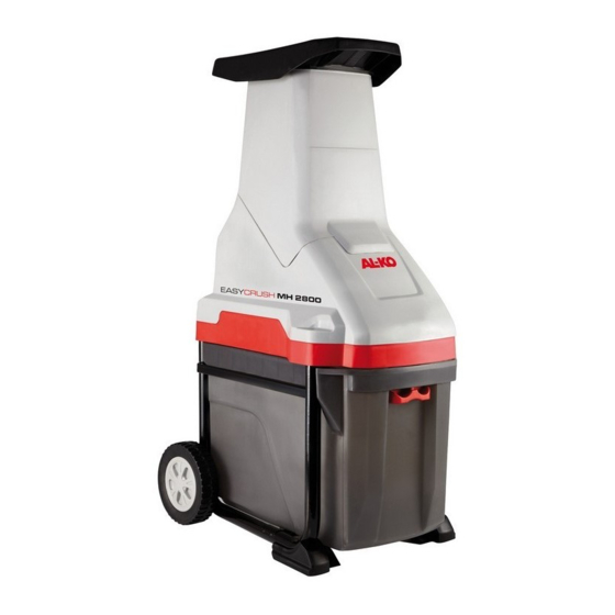AL-KO Easy Crush MH 2800 Instrucciones De Uso
