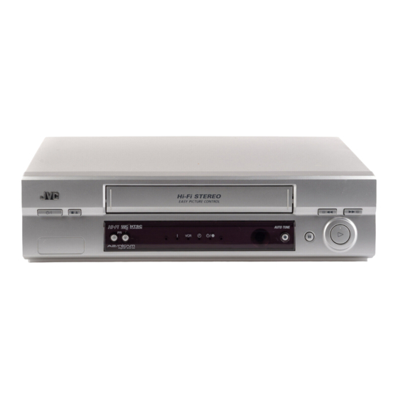 JVC ShowView HR-J590 Manuales