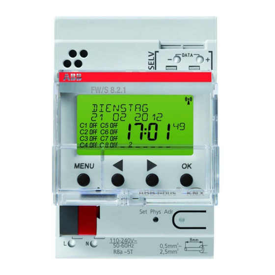 ABB FW/S8.2.1 Manual Del Usuario