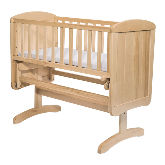 mothercare gliding crib Manuales