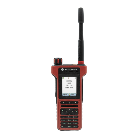 Motorola MTP8550Ex Manuales