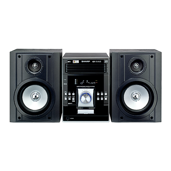 Sharp XL-UH220H Manual De Instrucciones