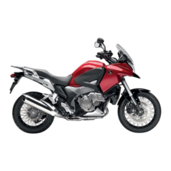 Honda VFR1200X 2011 Manual Del Propietário