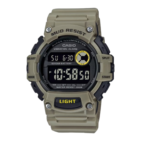 Casio 3463 Guía De Operación