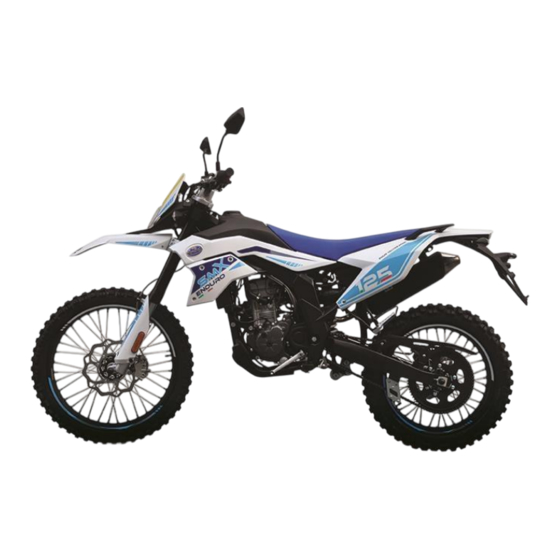 F.B Mondial SMX 125E Enduro 2018 Manual Del Propietário