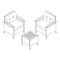 Muebles de Exterior Costway HW70448 Manual Del Usuario