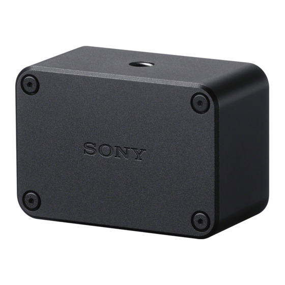 Sony CCB-WD1 Manual De Instrucciones