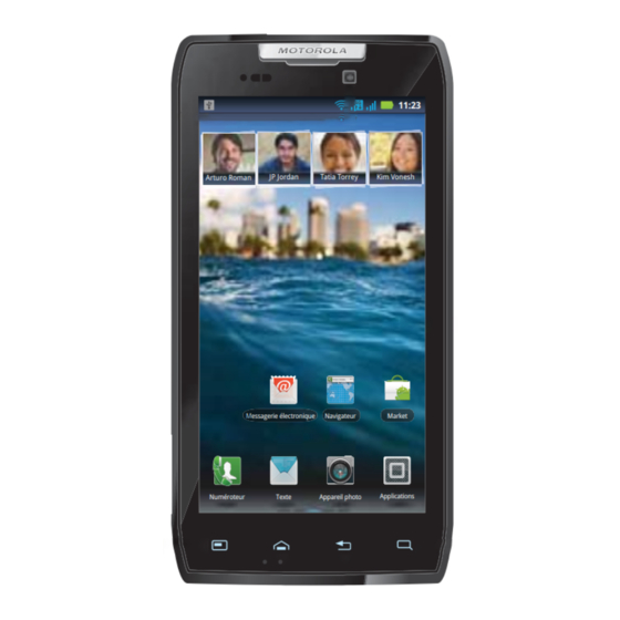 Motorola RAZR Manual De Instrucciones