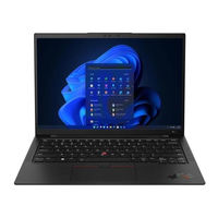 Lenovo ThinkPad X1 Carbon Gen 11 Guia Del Usuario