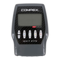 Compex Sport Elite Manual De Instrucciones
