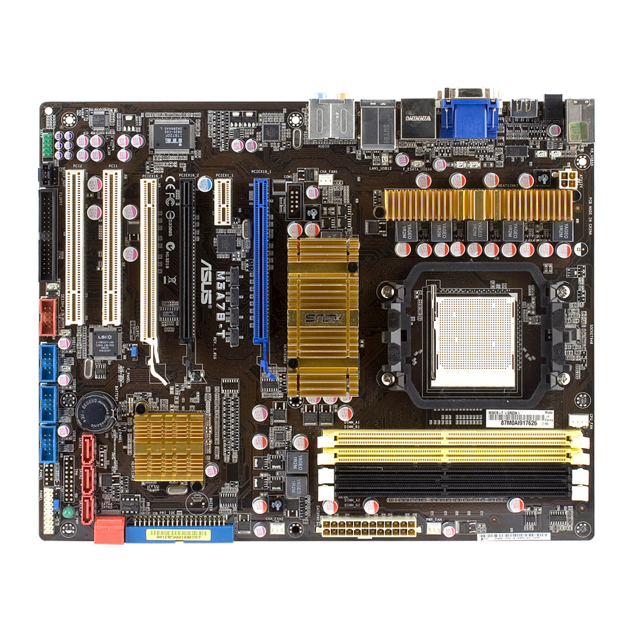 Asus M3A78-T Manuales