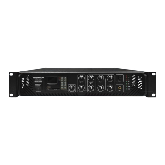 RADSON 1200M-USB Instructivo De Operación