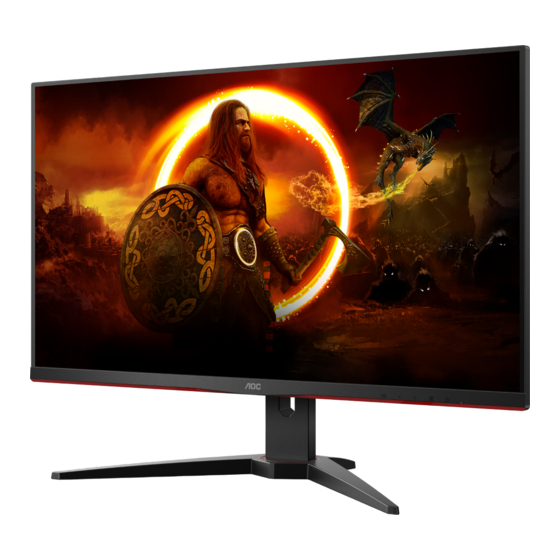 AOC U28G2AE Manual Del Usuario