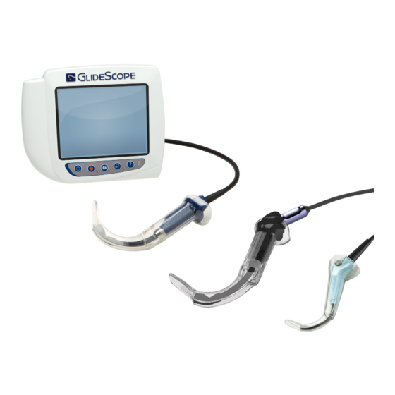 Verathon GlideScope AVL Manual De Funcionamiento Y Mantenimiento